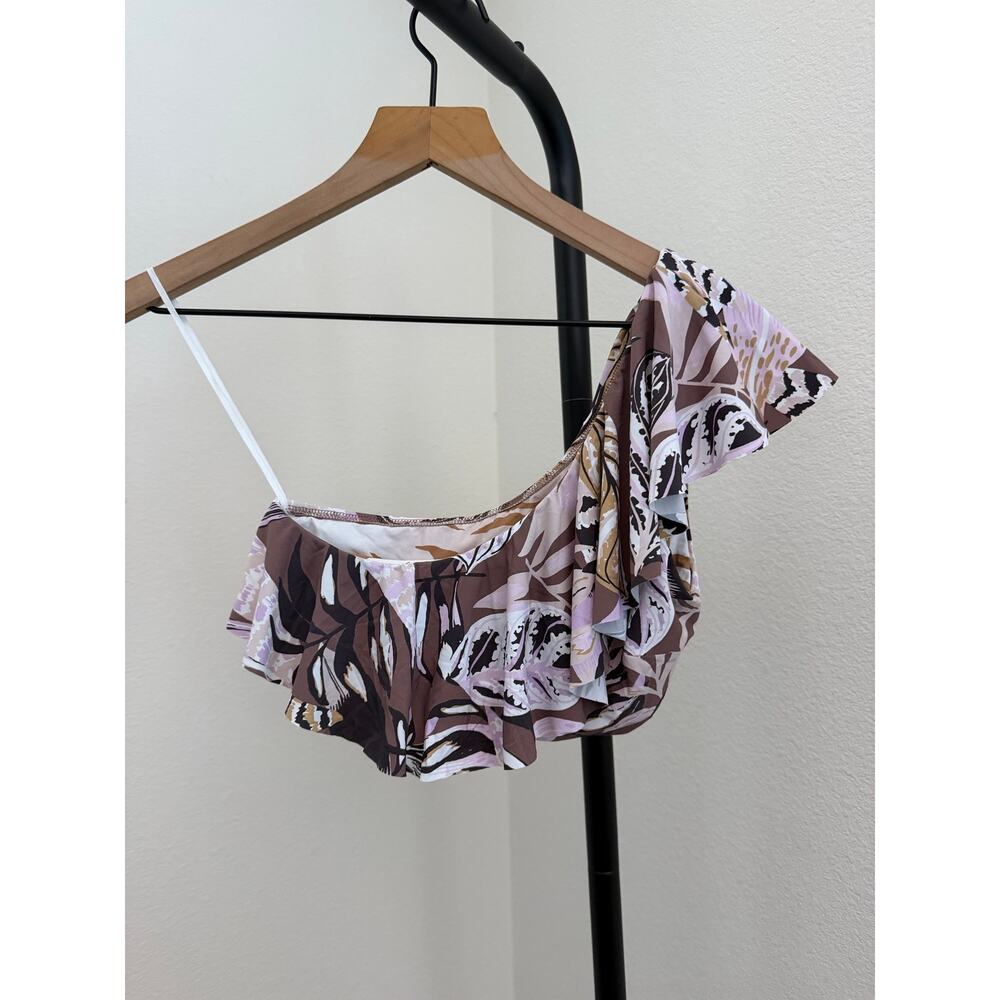 New unsubscribed one shoulder bikini top size small - Picture 2 of 4